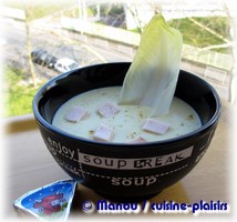 veloute endive jambon vache qui rit